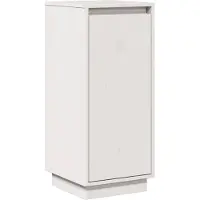 vidaXL Sideboard Weiß 31,5x34x75 cm Massivholz Kiefer