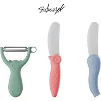 Sobczyk junior - Children's knife and peeler set - 3 pcs