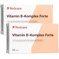 RedCare von Shop Apotheke Redcare Vitamin B-Komplex Forte + Magnesium+Calcium+D3 180+60 St Set