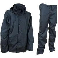 Cofra Regenanzug 2 tlg. 100% Polyester mit Polyurethanblau XXXXL