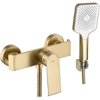 REA Duscharmatur Hass Brush Gold