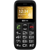 Maxcom MM426 Telefon für ältere Menschen Schwarz 2G Bildschirm 1.77" Freisprecheinrichtung 300 Kontakte