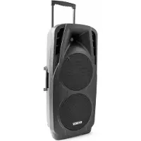 VONYX SPX-PA9210, 1000 W, 47 - 20000 Hz, 2,54 cm (1"), 25,4 cm (10"), Trolley-Lautsprecheranlage (PA), Schwarz