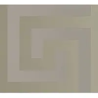 Versace Vliestapete "Wallpaper 5 Mäander" Metall-Effekte glänzend metallic leicht strukturiert Designertapete Tapeten Wohnzimmer Schlafzimmer Küche Flur Design Optik