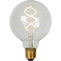 Lucide LED Filament Lampe E27 Globe - G95 4,9W 460lm 2700K dimmbar Einerpack