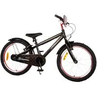 Volare Spider-Man - Kinderfahrrad - Jungen - 20 Zoll - Mattschwarz - 2 Handbremsen