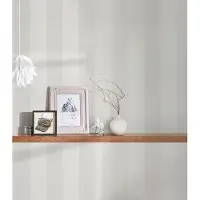 A.S. Création Vliestapete "Natural Living Streifentapete" gemustert matt neutral leicht strukturiert Landhaus gestreift, PVC-Frei, skandinavisch