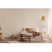 Living Walls Vliestapete "Stories of Life Vliestapete Beige moderne Uni-Tapete" einfarbig uni unifarben leicht strukturiert für Esszimmer Flur und Küche Tapeten Wohnzimmer Schlafzimmer Küche