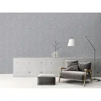 Living Walls Vliestapete "Stories of Life Geometrische Tapete Grau Silber Muster" Motiv geometrisch grafisch aufgeschäumt Vintage Vliestapete für Wohnzimmer Tapeten Wohnzimmer Schlafzimmer