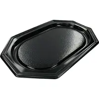 Multi Fad 25x35 cm Lille Plast PET Sort L?g p? 73701,10 stk/ps - (10 stk.)