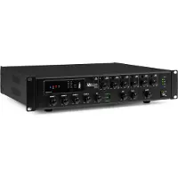 Power Dynamics PMP240 6 ZONE -Verstärker - perfekt für Rundfunkanlagen - mit Bluetooth - 240W