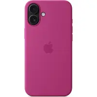 Apple Original iPhone 16 Plus Hülle - Silikon - Backcover/Soft Case - Rosa