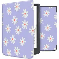 IMoshion Design Slim Soft Case Sleepcover für das Pocketbook InkPad Color 3 / InkPad 4 - Flowers Distance