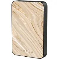 Burga Magnetische Powerbank 5.000 mAh - Geeignet für MagSafe und Qi2 - Full Glam / Gunmetal