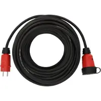 Brennenstuhl 9161250110 Strom Verlängerungskabel 16 A Schwarz, Rot 25 m H07RN-F