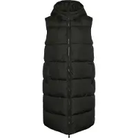 Pieces Pcbee Lange Gefütterte Weste | Schwarz | M