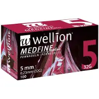 Wellion Medfine plus Pen-Nadeln 5 mm 32 G 100 St Kanüle