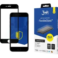 3MK Flexible 2.5D Max for iPhone 7 / 8 / SE 2020 Black frame