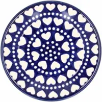 Bunzlau Castle Kuchenteller Plat Blue Valentine (15,5 cm)