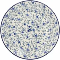 Bunzlau Castle Kuchenteller Plat Blue Olive (15,5 cm)