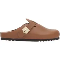 Scholl Clog Grace Leather Damen Cognac-Schuhgröße 42