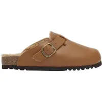 Scholl Clog Fae New F Leather Damen Cognac-Schuhgröße 37