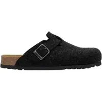 Scholl Clog Olivier New Felt Herren Black-Schuhgröße 39