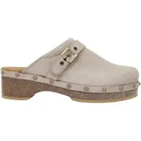 Scholl Clog Pescura Clog 50 Cork Suede Sa Damen Beige-Schuhgröße 36