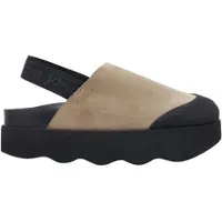 Scholl Clog Abby E Suede Damen Beige-Schuhgröße 40