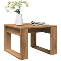 vidaXL Beistelltisch Artisan-Eiche 50x50x35 cm Holzwerkstoff