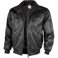 Qualitex Pilotenjacke mit festem Arm & Steppfutter, Größe: XL,...