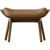 UMAGE - The Reader Ottoman, Eiche dunkel / sugar brown