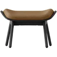 UMAGE - The Reader Ottoman, Eiche schwarz / sugar brown