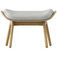 UMAGE - The Reader Ottoman, Eiche natur / sterling