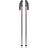 Komperdell Alpine Skistock mit Flachmann, Skistock, schwarz/rot