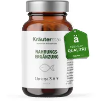 Kräuter Max Omega-3-6-9 1000 mg Kapseln 90 St