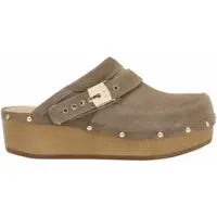 Scholl Clog Damen Withney Suede Te Taupe-Schuhgröße 41