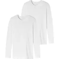 Schiesser Longsleeve 95/5 Originals in Weiß | Gr.: S