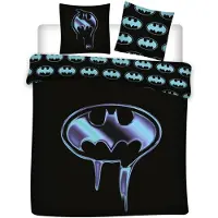 Aymax DC Comics Batman poliBaumwolle Bettbezug Bett 135cm