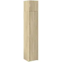 vidaXL Hochschrank Schmal Sonoma-Eiche 40x42,5x225 cm Holzwerkstoff