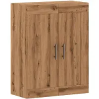 vidaXL Wandschrank Artisan-Eiche 69,5x34x90 cm Holzwerkstoff