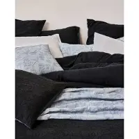 Essenza Kissenbezug Philippine Anthracite (Baumwolle)-60 x 70 cm