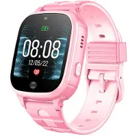 Forever Smartwatch für Kinder KW-310 SOS-Signal, Sim-Karten-Eingang, Kamera, Schrittzähler, Wecker, Spiele, GPS, wasserdicht IP67