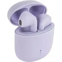Setty Kopfhörer Headset Kabellos Bluetooth 5.0 TWS Wireless Earphone In-Ear Ohrhörer, Stereo Headsets kabelloses Laden und Tragbare Ladehülle für Android/iPhone/Samsung/Huawei Lila
