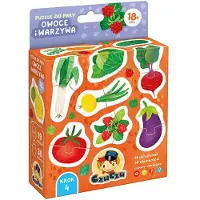 Czuczu Paarpuzzle Obst und Gemüse 18m+