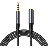 JOYROOM Stereo-Audiokabel AUX 3,5 mm Miniklinke (männlich) – Miniklinke (weiblich) 1,2 m schwarz (SY