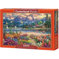 Castorland Puzzle Spring Mountain Majesty - 1500 Teile Jigsaw Puzzle