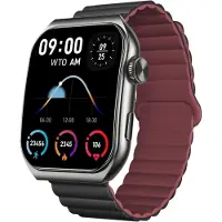 Forever SWM-300 Tiron, smartwatch Herren, 1,96", IP67, Wasserdicht Pulsmesser, Schrittzähler, Aktivitätstracker, Sportmodi, Schlafmonitor