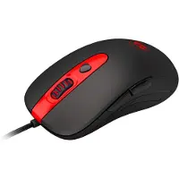 Redragon M703, rechts, USB Typ-A, 7200 DPI, Schwarz, Rot