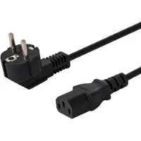 Savio CL-181 Netzkabel CEE 7/7 (E/F) – IEC C13 5 m